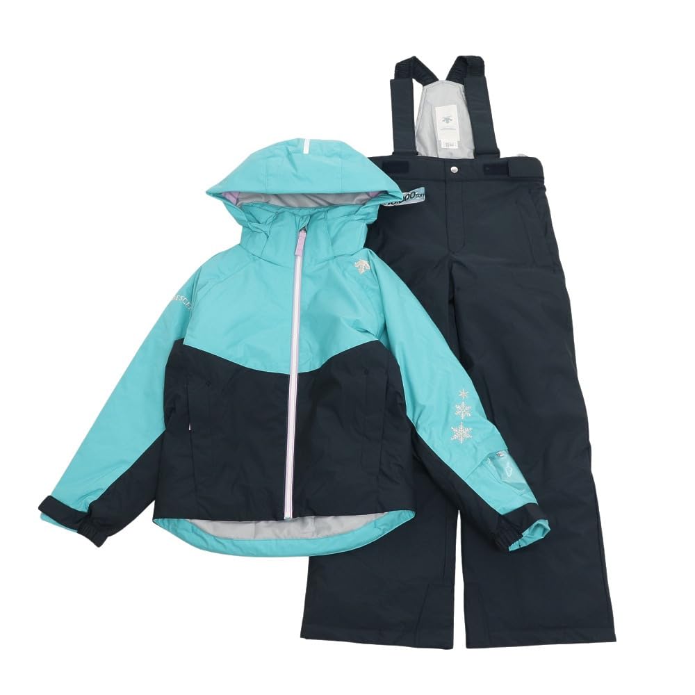 DESCENTE - 【可愛いい、しっかり❗️】デサント スキーウェア上下セット　ジュニア 140cm デサント（DESCENTE）（キッズ）スキーウエア ジュニア 上下